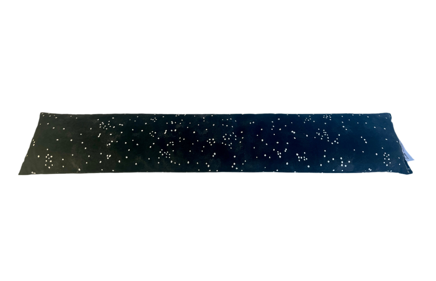 Black With White Dots Tube Style Bed Buddy