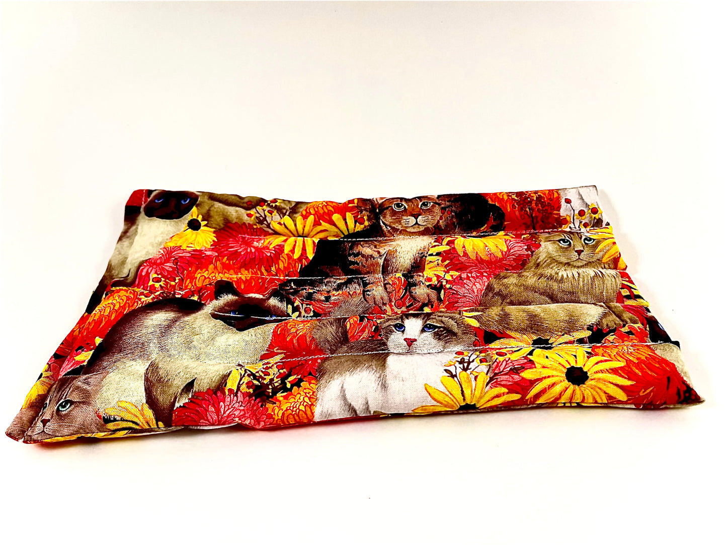 Sunflower Kitties Waistband Wearable Heat Pack and Ice Pack