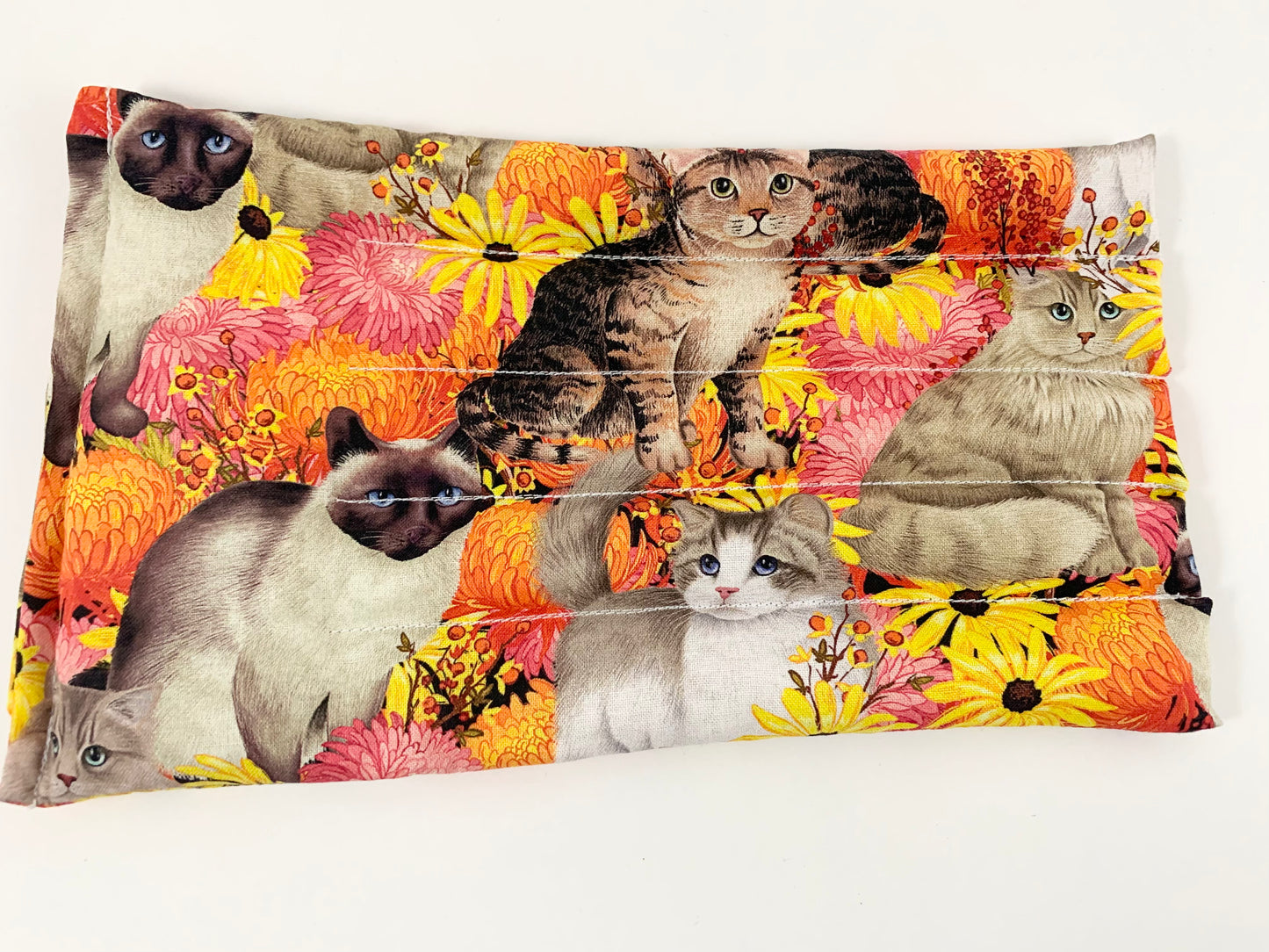 Sunflower Kitties Waistband Wearable Heat Pack and Ice Pack