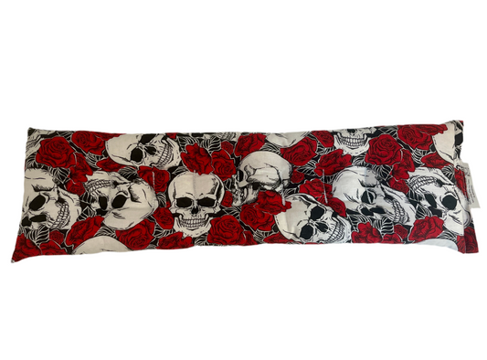 Big Skulls and Red Roses Neck & Body Wrap