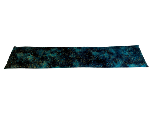 Teal Galaxy Tube Style Bed Buddy