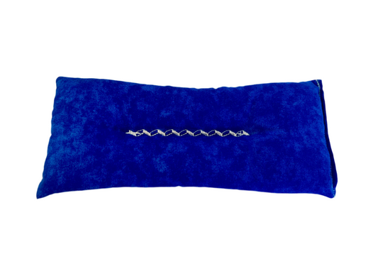 Dark Blue Weighted Eye Pillow
