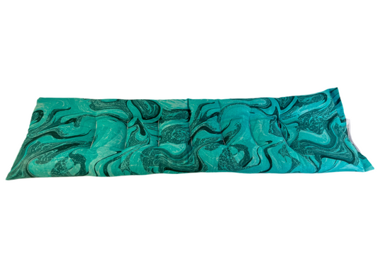 Teal Green Swirls Neck & Body Wrap