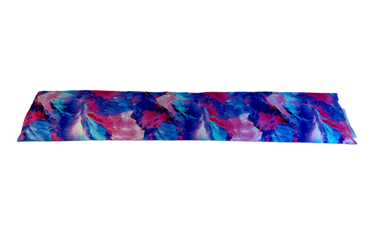 Abstract Blue, Pink and Purple Tube Style Bed Buddy