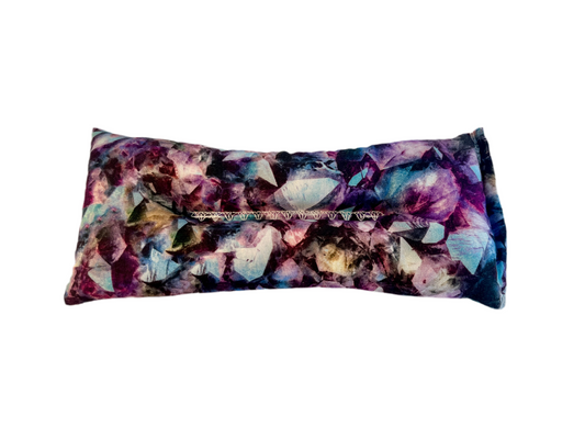 Jewel Tone Kaleidoscope Weighted Eye Pillow