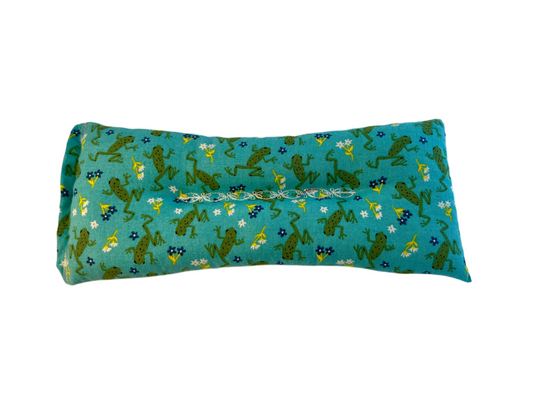 Froggies Swimming Weighted Eye Pillow