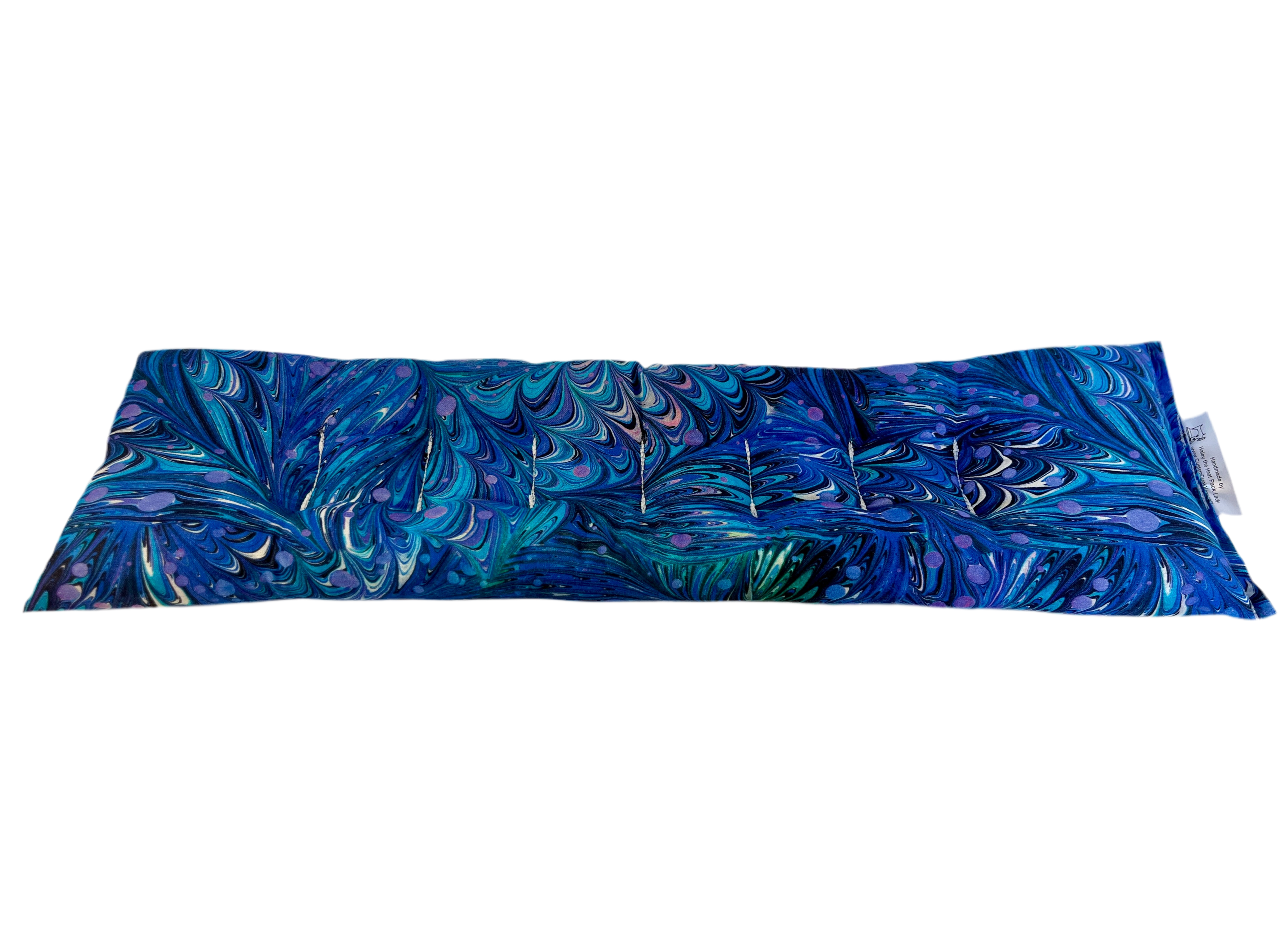 Blue Whimsy Peacock Neck & Body Wrap – customcarewear