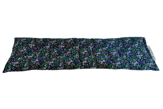 Little Purple and Teal Flowers Neck & Body Wrap