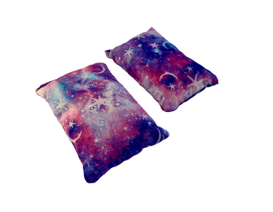 Pink and Blue Galaxy Hand Warmer Set