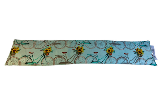 Bikes and Sunflower Bouquets Tube Style Bed Buddy