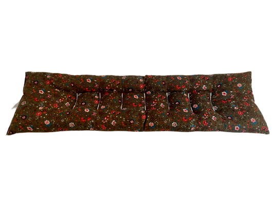 Brown Floral Neck & Body Wrap