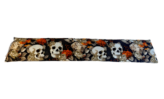 Orange Flower Crown Skulls Tube Style Bed Buddy