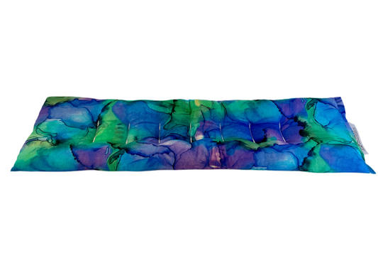 Blue, Green & Purple Watercolor Neck & Body Wrap