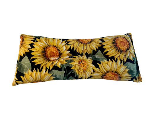 Garden Sunflowers Weighted Eye Pillow