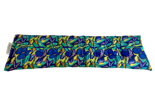 Blue and Green Floral Neck & Body Wrap
