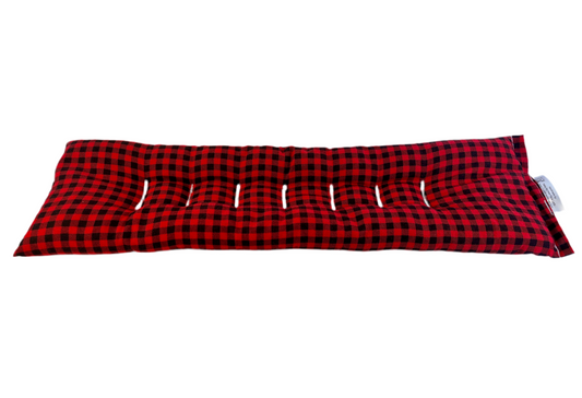 Red Plaid Neck & Body Wrap