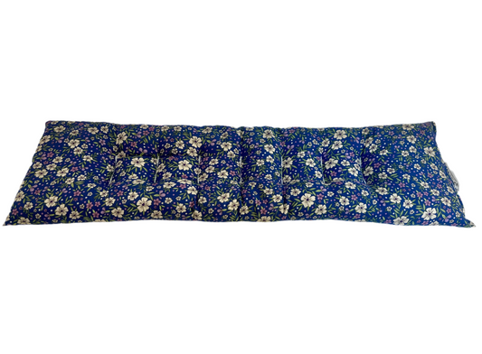 Purple and Beige Florals Neck & Body Wrap
