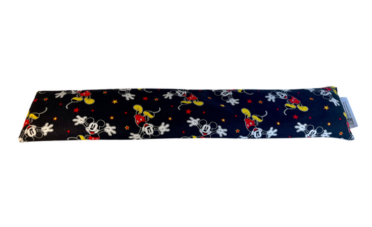 Mickey Mouse on Black Tube Style Bed Buddy