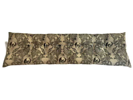 Lacey Cob Webs and Skulls Neck & Body Wrap