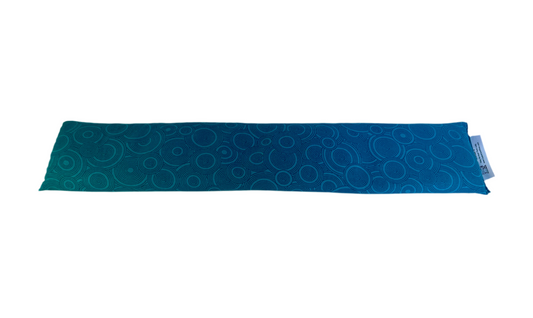 Teal Circles Tube Style Bed Buddy