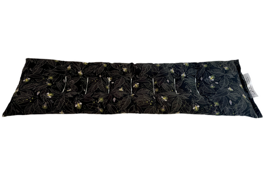 Fireflies on Black Neck & Body Wrap