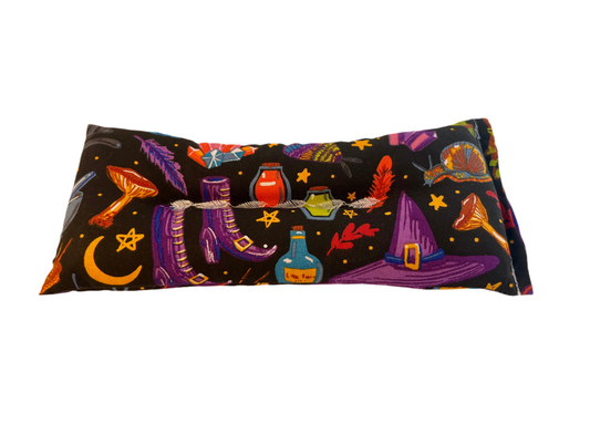 Witchy Boots and Things Weighted Eye Pillow