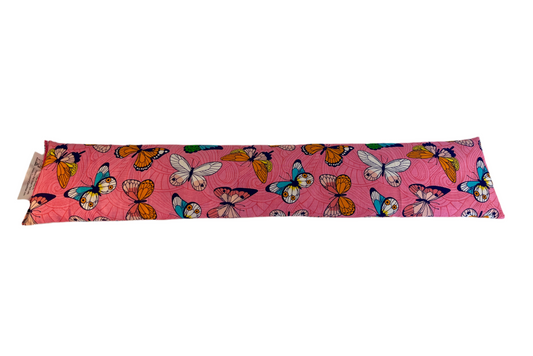 Butterflies on Pink Tube Style Bed Buddy