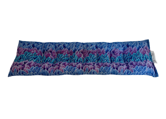 Blue and Purple Leaves Neck & Body Wrap