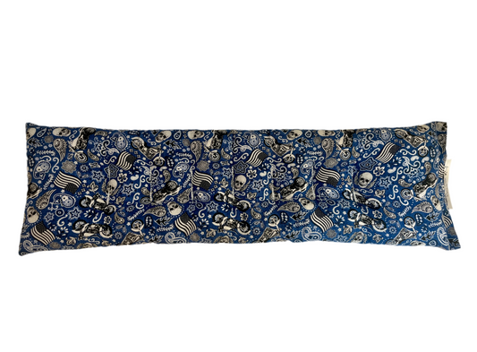 Blue Motorcycles and Skulls Neck & Body Wrap