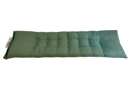 Tiny Flowers on Green Neck & Body Wrap