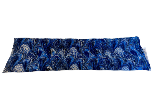 Navy Whimsy Peacock Neck & Body Wrap