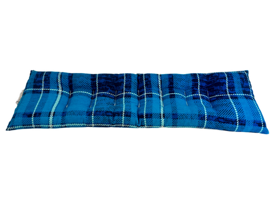 Tranquil Blue Plaid Snuggle Neck & Body Wrap