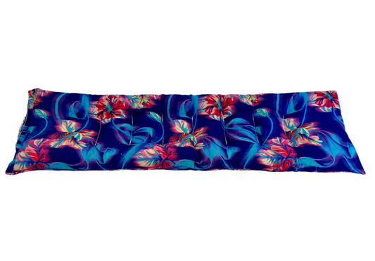 Tropical Blue and Pink Floral Neck & Body Wrap