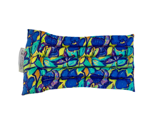 Blue Green Floral Waistband Wearable