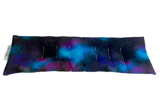 Purple and Blue Spray Paint Galaxy Neck & Body Wrap