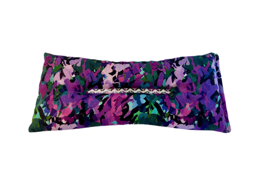 Purple Camo Weighted Eye Pillow