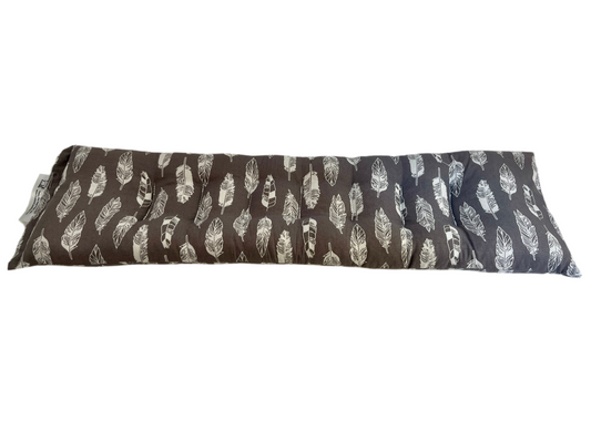 Gray Feathers Neck & Body Wrap