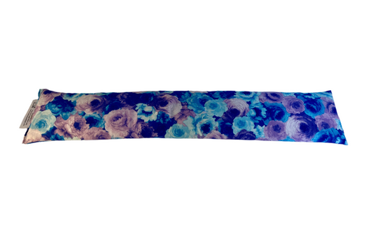 Purple and Blue Roses Tube Style Bed Buddy