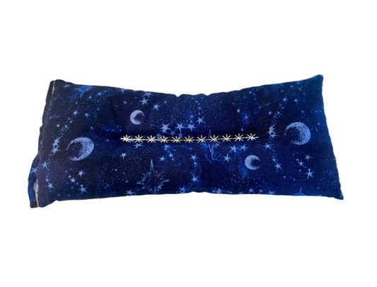 Blue Moons Weighted Eye Pillow