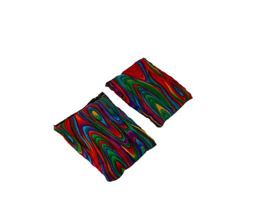 Psychedelic Rainbow Hand Warmer Set