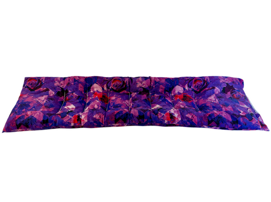 Abstract Purple Florals Neck & Body Wrap