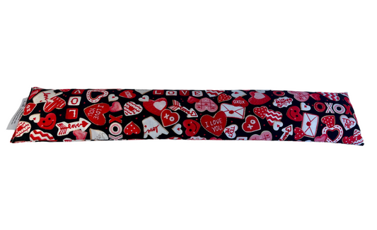 Valentine Hearts Tube Style Bed Buddy