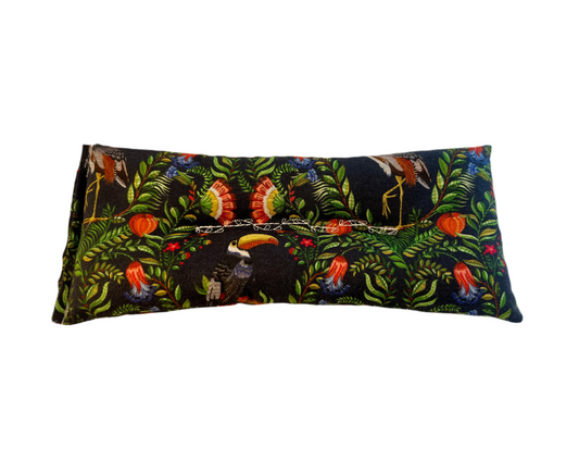 Tropical Toucans Weighted Eye Pillow