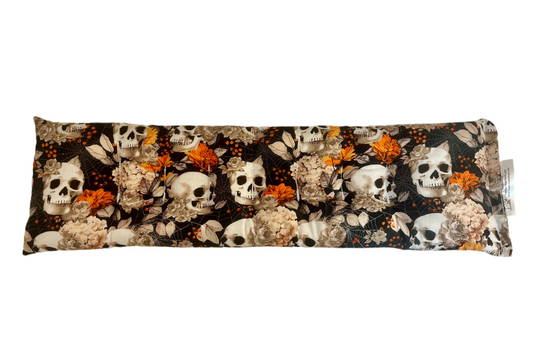 Skulls with Orange Flowers Neck & Body Wrap