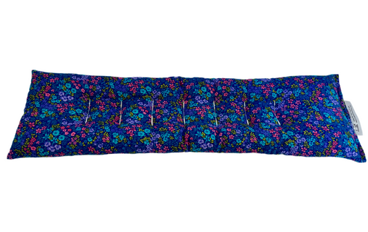 Wild Flowers on Blue Neck & Body Wrap