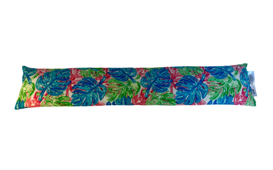 Bright Tropical Leaves Tube Style Bed Buddy