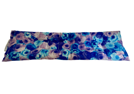 Purple and Blue Roses Neck & Body Wrap