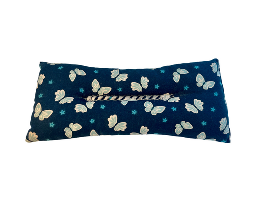 Little Blue Butterflies Weighted Eye Pillow