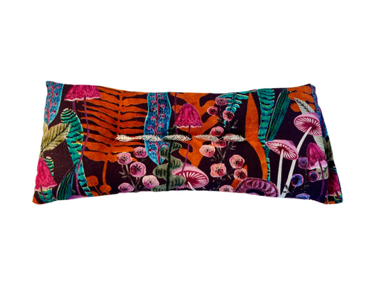 Forest Mushrooms Weighted Eye Pillow