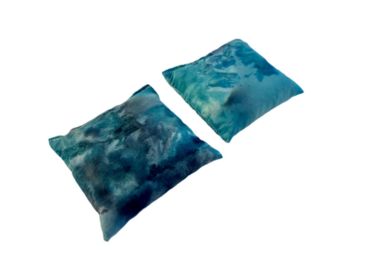 Blue Tye Dye Hand Warmer Set